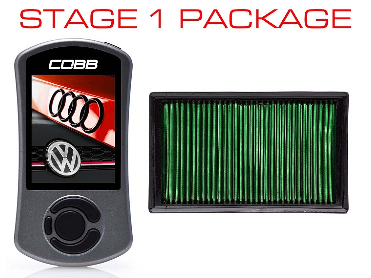 COBB Stg1 Power Pack Mk. 7/7.5 GTI, A7 GLI, 8V A3 INC FLASH TUNE