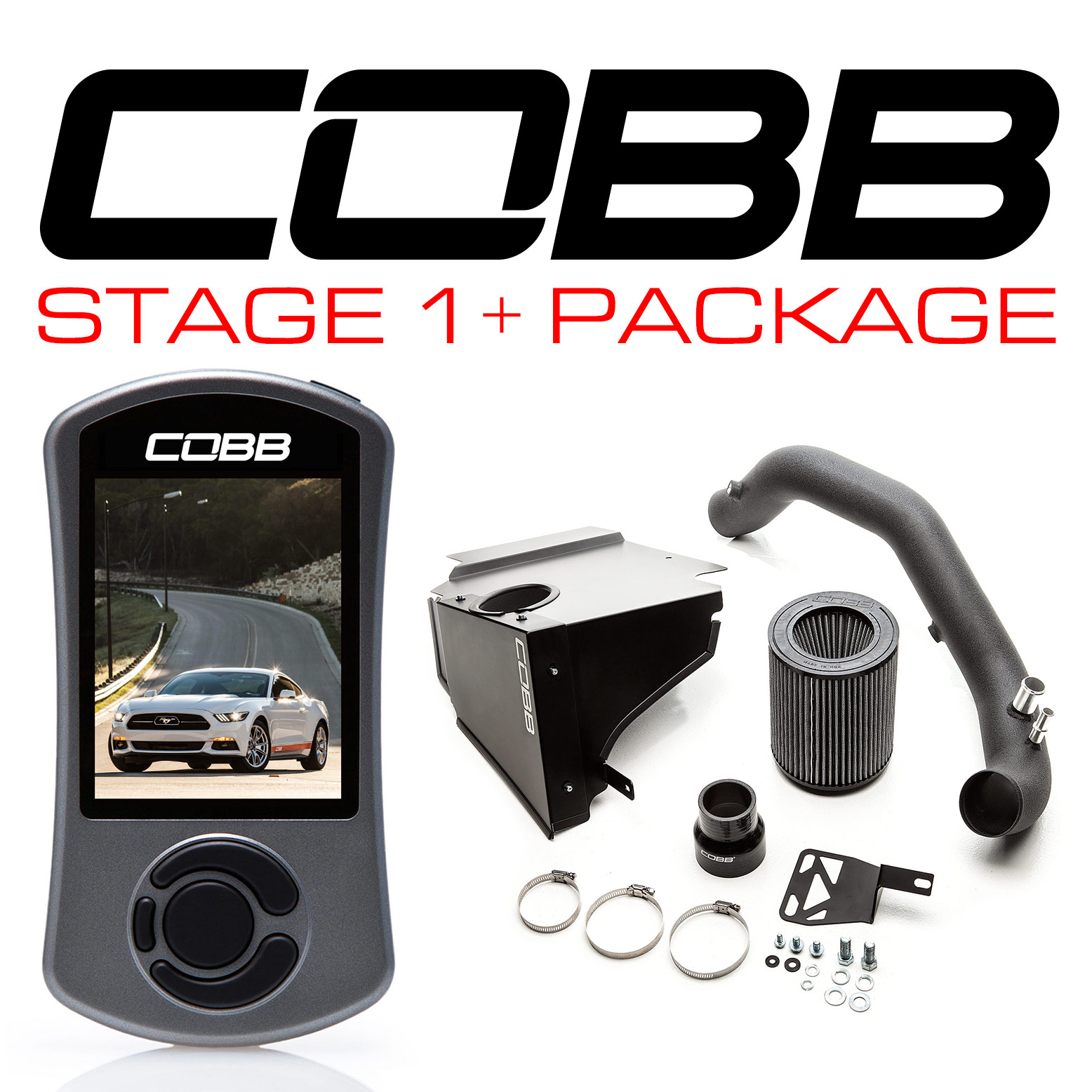 COBB Ford Mustang EcoBoost Stage 1+ Power Package